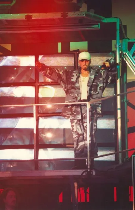 Framed Print : Pop group East 17 perform in concert at the Whitley Bay Ice Rink 24 May 1995