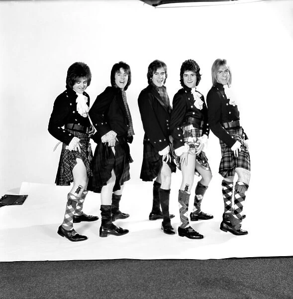 Pop  /  Group  /  Music: Bay City Rollers. February 1975 75-00627-005