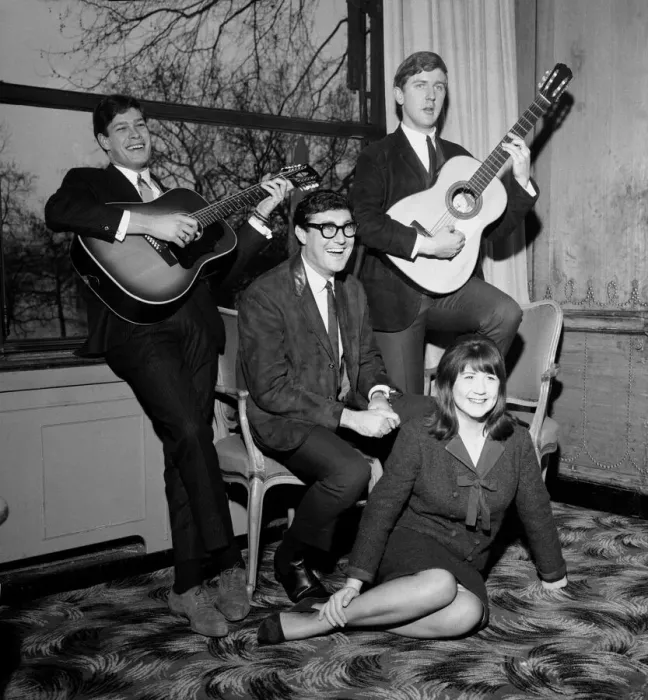 Framed Print : Pop group The Seekers performiong during a press call in the Pinafore Room at the Savoy Framed Print : Pop group The Seekers performiong during a press call in the Pinafore Room at the Savoy