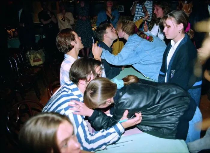 Framed Print : Pop group Take That sign autographs and pose for pictures for girl fans at a signing