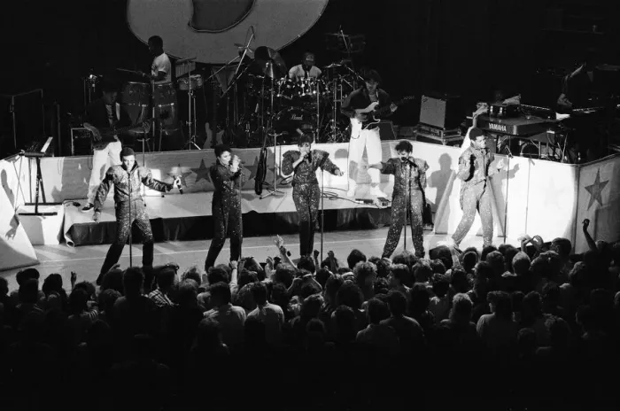 Framed Print : Pop group Five Star pictured backstage during their concert at the Colston Hall, Bristol