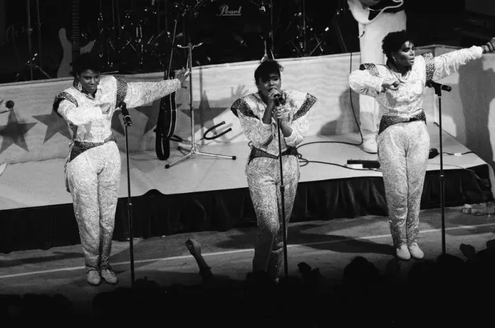 Framed Print : Pop group Five Star pictured backstage during their concert at the Colston Hall, Bristol Framed Print : Pop group Five Star pictured backstage during their concert at the Colston Hall, Bristol