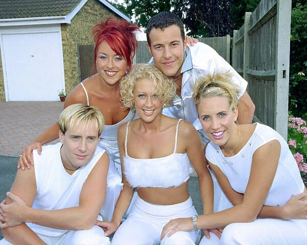 Pop Group Steps consisting of members Claire Richards, Lee Latchford Evans