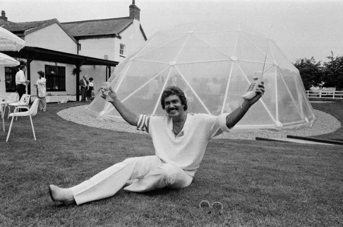 Framed Print : Pop singer Englebert Humperdinck is the first person in Britain to install a unique Framed Print : Pop singer Englebert Humperdinck is the first person in Britain to install a unique