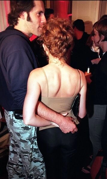 Pop Singer Kylie Minogue and boyfriend Stephane Sednaoui August 1997