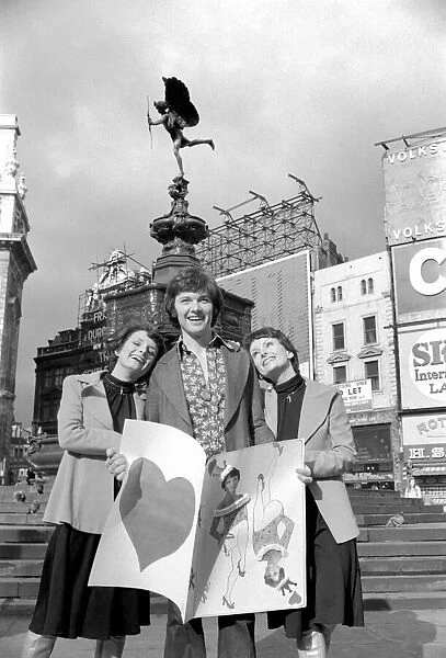 Pop Singer. Bill Lindsay. Valentines Day. February 1975 75-00859
