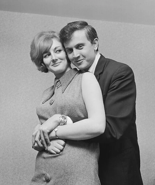 Pop singer Polly Perkins with her boyfriend Terry Dene 2nd November 1963