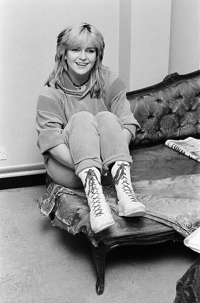 Pop singer Toyah Willcox. 18th March 1983