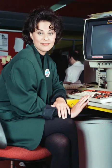Framed Print : Pop star Lisa Stansfield launches the new charity project Trading Places at the Daily