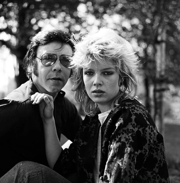 Former pop star Marty Wilde and his daughter Kim, who has a record in the charts