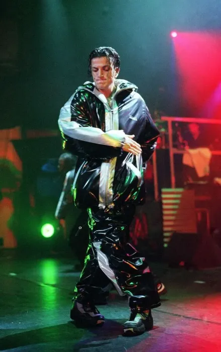 Framed Print : Pop star Peter Andre on stage at Concert Hall in Glasgow circa 1997 Framed Print : Pop star Peter Andre on stage at Concert Hall in Glasgow circa 1997