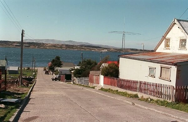 Port Stanley, capital of the Falkland Islands - March 1999