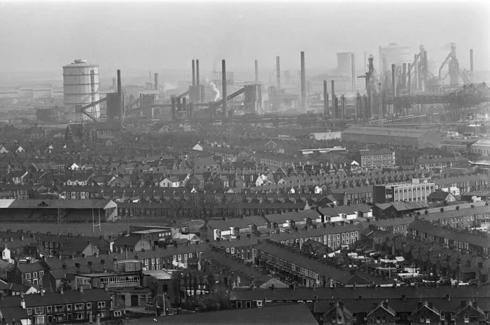 Framed Print : Port Talbot steel works. West Glamorgan, Wales. 30th April 1965 Framed Print : Port Talbot steel works. West Glamorgan, Wales. 30th April 1965