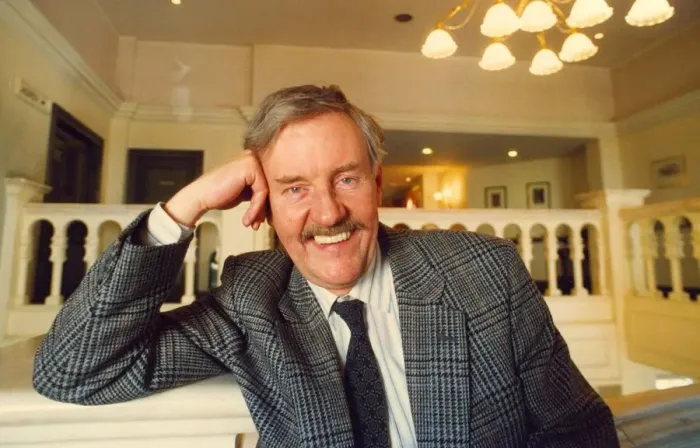 Framed Print : A portrait of the actor Richard Briers