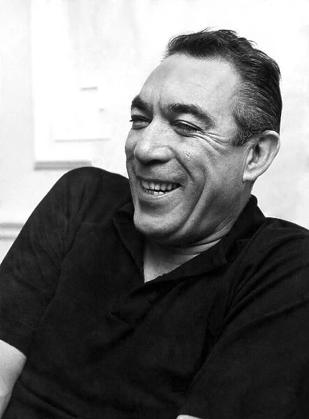 Portrait of American actor Anthony Quinn. July 1964 P009708