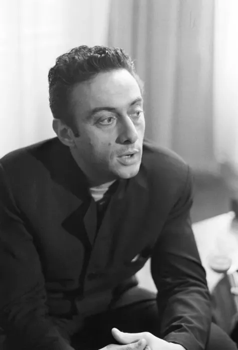 Framed Print : Portrait of American comedian Lenny Bruce during his visit to London