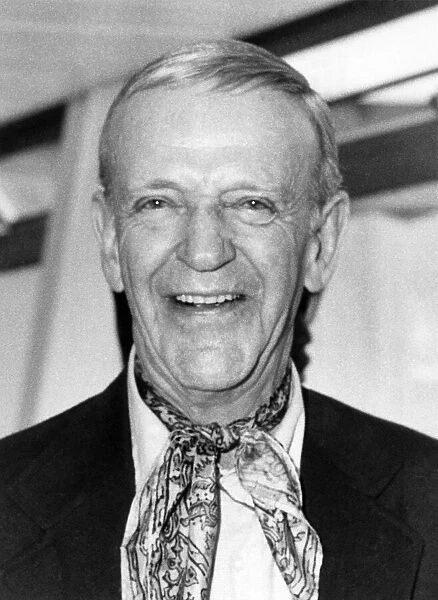 Portrait of American film star and dancer Fred Astaire March 1978 P016870