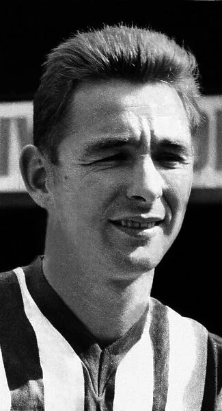 Portrait of Brian Clough playing for Sunderland 26 July 1961 circa
