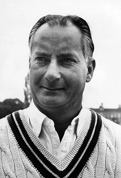 A portrait of English cricketer Don Kenyon. 30th June 1967