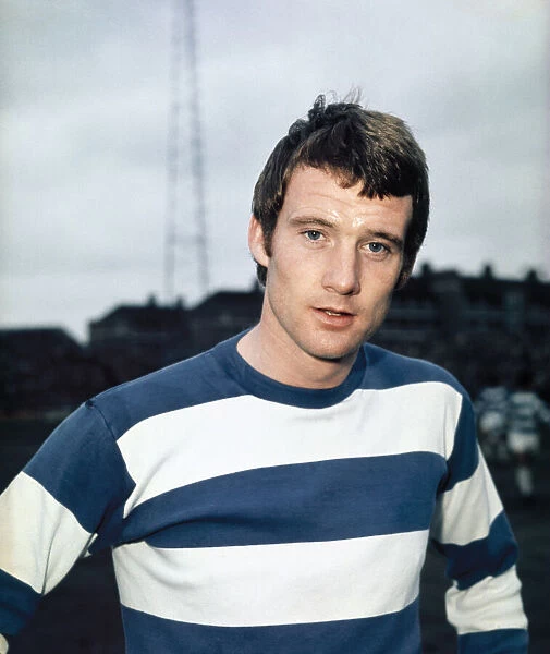 Portrait of footballer Rodney Marsh of Queens Park Rangers March 1968