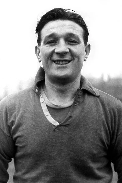 Portrait of Liverpool footballer Bob Paisley. 7th February 1950