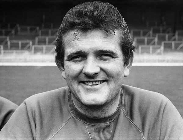 Portrait of Liverpool goalkeeper Tommy Lawrence during a pre season photocall at Anfield