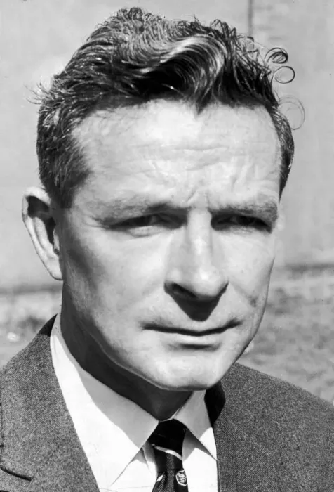 Framed Print : Portrait of West Bromwich Albion football manager Jimmy Hagan, July 1964