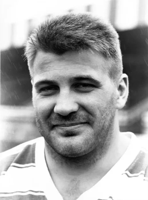 Framed Print : Portrait of the Wigan rugby player Shaun Wane, 1st May 1989