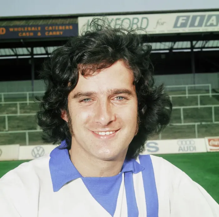 Framed Print : Portsmouth player Norman Piper poses on the pitch at Fratton Park. August 1975 Framed Print : Portsmouth player Norman Piper poses on the pitch at Fratton Park. August 1975