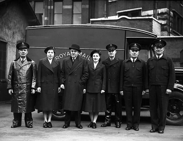 Post Office New Uniforms for Postal Workers - 1952