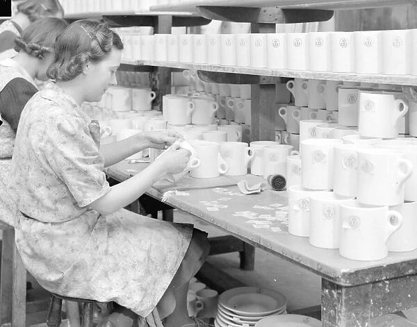 Pottery Worker, circa 1940