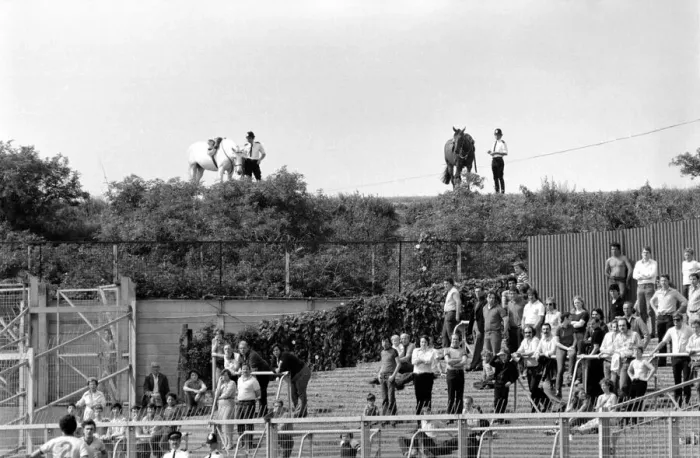 Framed Print : Pre-season friendly-Millwall v. Chelsea. August 1980 LF04-01-047 Framed Print : Pre-season friendly-Millwall v. Chelsea. August 1980 LF04-01-047