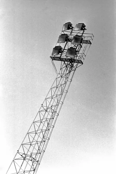 Framed Print : Pre-season friendly-Millwall v. Chelsea. August 1980 LF04-01-033. Floodlights Framed Print : Pre-season friendly-Millwall v. Chelsea. August 1980 LF04-01-033. Floodlights