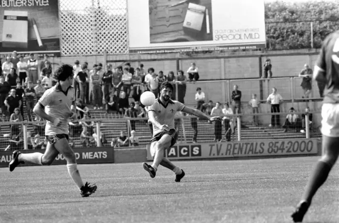 Framed Print : Pre-season friendly-Millwall v. Chelsea. August 1980 LF04-01-011 Framed Print : Pre-season friendly-Millwall v. Chelsea. August 1980 LF04-01-011