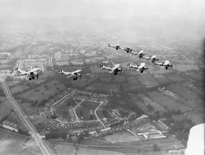 Framed Print : Precision flying demonstrated by Hawker Harts of 57 Squadron of the RAF during the Hendon Framed Print : Precision flying demonstrated by Hawker Harts of 57 Squadron of the RAF during the Hendon