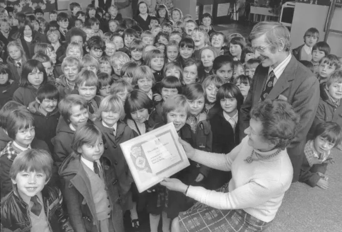 Framed Print : The last presentation of the National Savings jubilee year to a South Warwickshire
