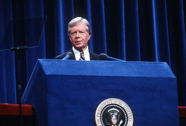 President Carter at the US Democratic Convention New York