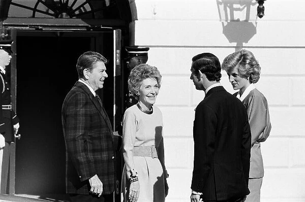President Ronald Reagan, First Lady Nancy Reagan, Diana
