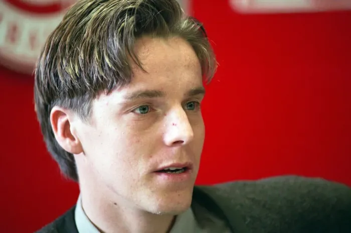 Framed Print : The press conference for new Middlesbrough signing striker Jan Aage Fjortoft