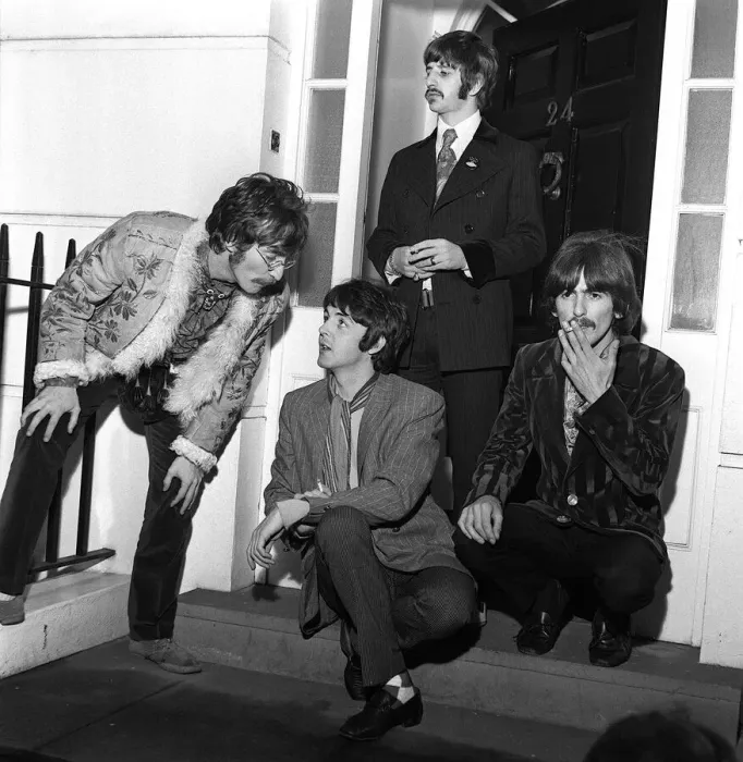 Framed Print : Press launch of Sgt. Peppers Lonely Hearts Club Band Framed Print : Press launch of Sgt. Peppers Lonely Hearts Club Band
