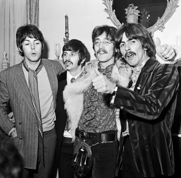 Framed Print : Press launch of Sgt. Peppers Lonely Hearts Club Band Framed Print : Press launch of Sgt. Peppers Lonely Hearts Club Band