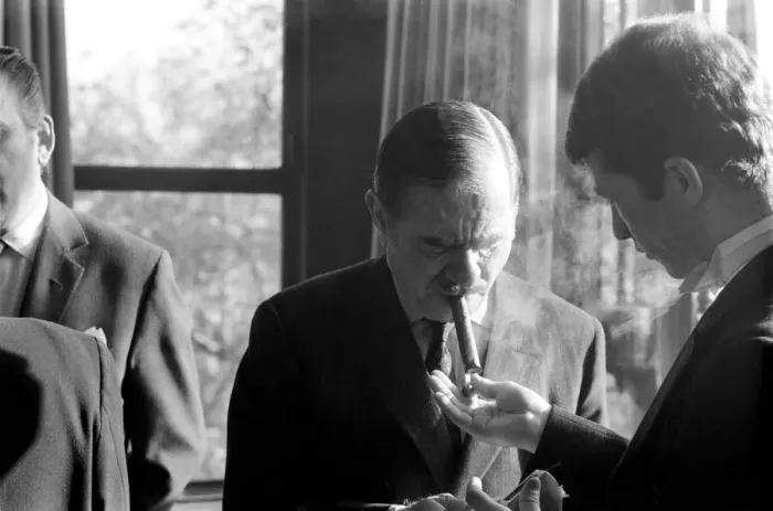 Framed Print : A press reception was held at the Savoy Hotel, with the announcement of Anglo Framed Print : A press reception was held at the Savoy Hotel, with the announcement of Anglo
