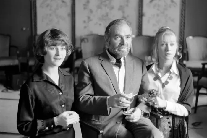 Framed Print : A press reception was held today at the Dorchester hotel for actor James Mason who stars Framed Print : A press reception was held today at the Dorchester hotel for actor James Mason who stars