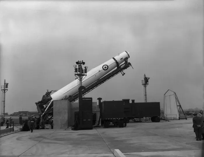 Framed Print : Press Visit to R. A. F. Feltwell - Thor Ballistic Missile Base Framed Print : Press Visit to R. A. F. Feltwell - Thor Ballistic Missile Base