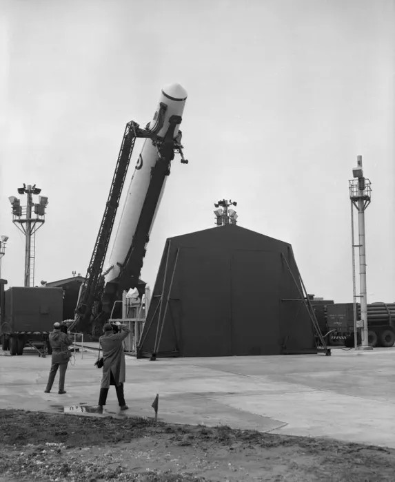 Framed Print : Press Visit to R. A. F. Feltwell - Thor Ballistic Missile Base Framed Print : Press Visit to R. A. F. Feltwell - Thor Ballistic Missile Base