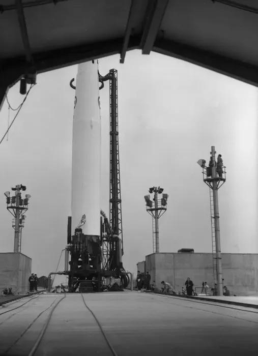 Framed Print : Press Visit to R. A. F. Feltwell - Thor Ballistic Missile Base Framed Print : Press Visit to R. A. F. Feltwell - Thor Ballistic Missile Base