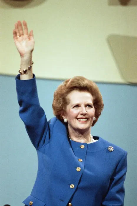 Framed Print : Prime Minister Margaret Thatcher speaking at the Conservative Party Conference, Brighton Framed Print : Prime Minister Margaret Thatcher speaking at the Conservative Party Conference, Brighton