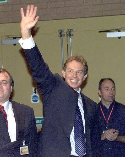 Prime Minister Tony Blair at the Labour Party Conference Sep 1999 in Bournemouth