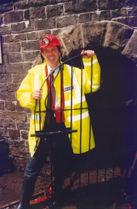 Framed Print : Prime Minister Tony Blair at Park Level Mine at the Killhope Lead Mining Centre Framed Print : Prime Minister Tony Blair at Park Level Mine at the Killhope Lead Mining Centre