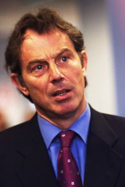 Prime Minister Tony Blair visits Tyneside